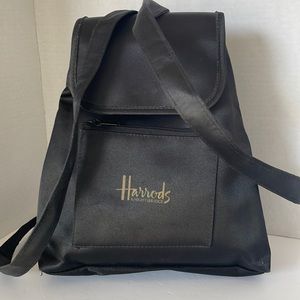 Unisex Backpack Harrods Bag.